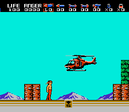 As Rambo realizes that he cannot fit in the tiny helicopter, it dawns on him that this whole rescue mission was a prank set up by the Evil Midget Clan.